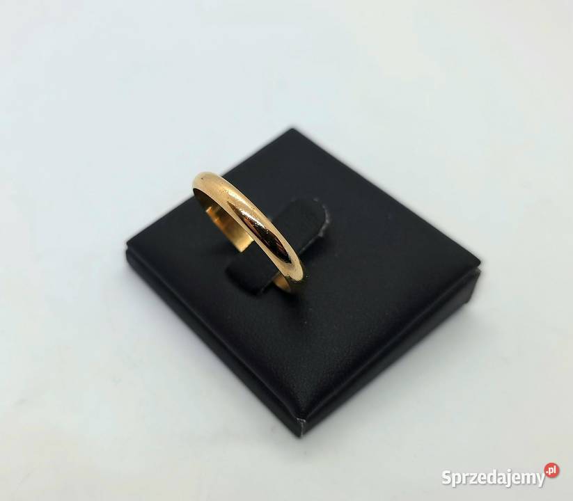 Złota obrączka próby 585 323g Rozmiar 27 warmińsko-mazurskie