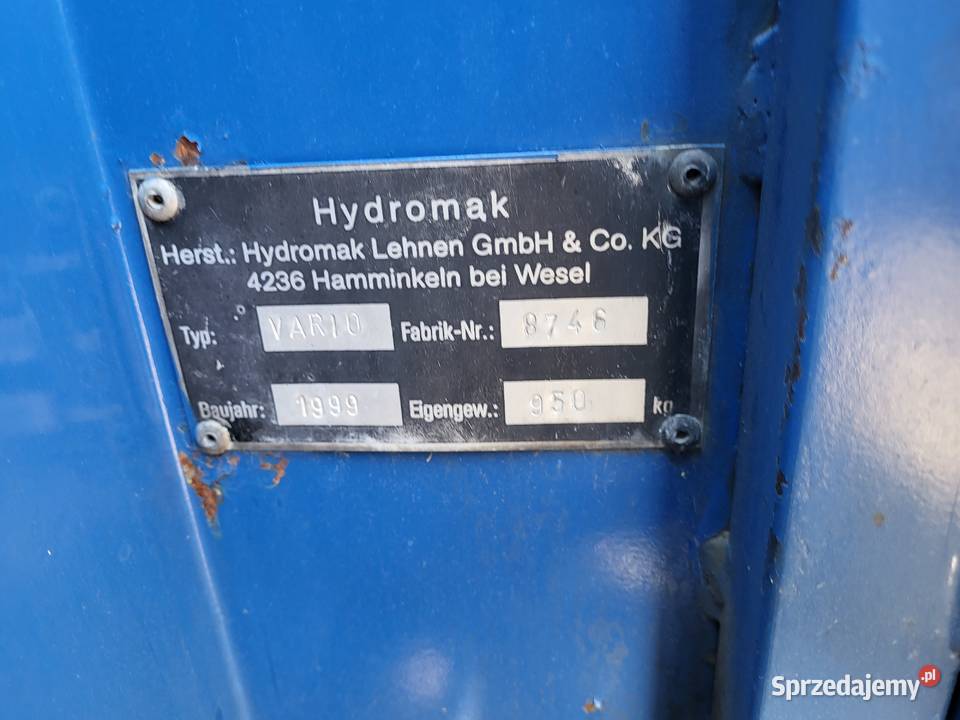 Układarka do kostki Hydromak 65 Grodzisk Wielkopolski sprzedam