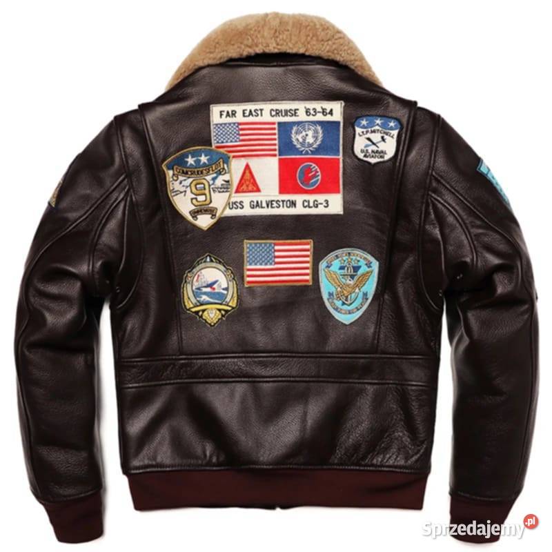 Nowa męska kurtka skórzana Top Gun w kolorze Rozmiar XL Warszawa