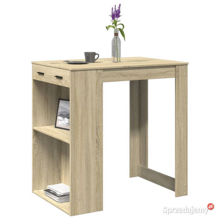 Stolik barowy dąb sonoma 102x70x1035 WM3309323 Warszawa