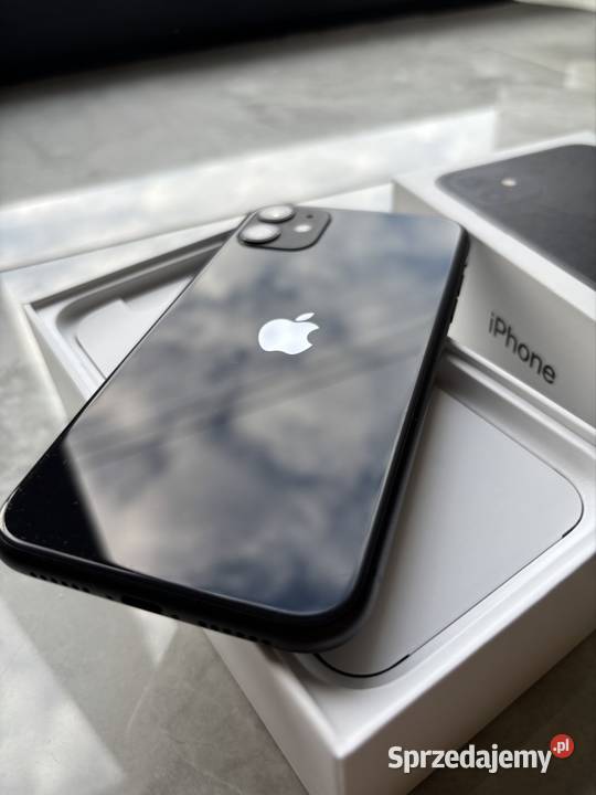 iPhone 11 128 GB czarny nowosci 1 wł zadbany