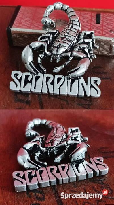 Kolekcjonerski Emblemat SCORPIONS Pozostałe Dzierżoniów