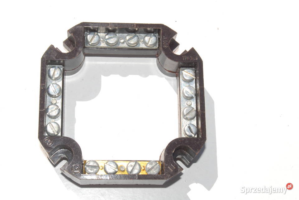 Stary łącznik przewodów elektrycznych lata 60 Cieszyn