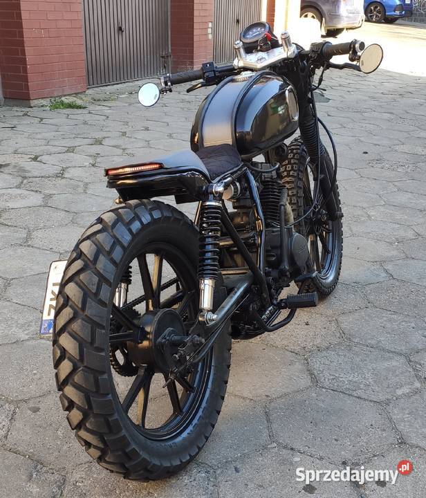 Cafe racer scrambler bobber Zipp zv 125 Szczecin sprzedam