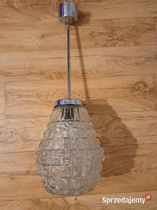 Retro lampa wisząca z 60 tych lat nazwa lampy Pozostałe Lubań sprzedam