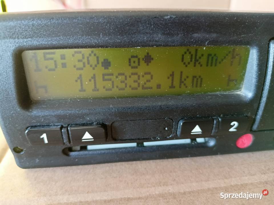 TACHOGRAF MAN TGA TGL TGX TGS R21 81271016593 Sulechów