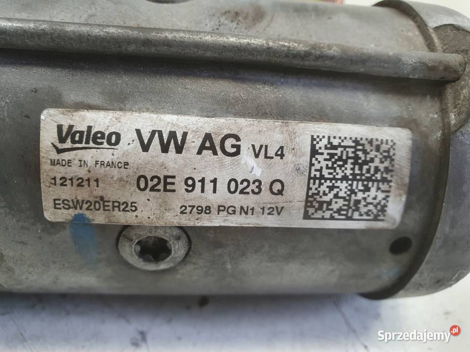 ROZRUSZNIK VW Passat B7 20 TDI ROZRUSZNIK valeo Rudka