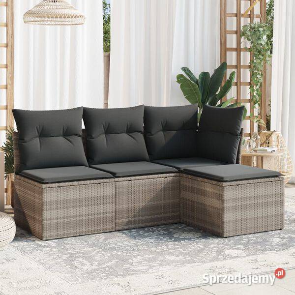 vidaXL 4cz zestaw wypoczynkowy do ogrodu Warszawa sprzedam