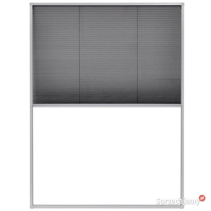 Plisowana moskitiera okienna aluminium 60x80 Dom i Ogród Warszawa