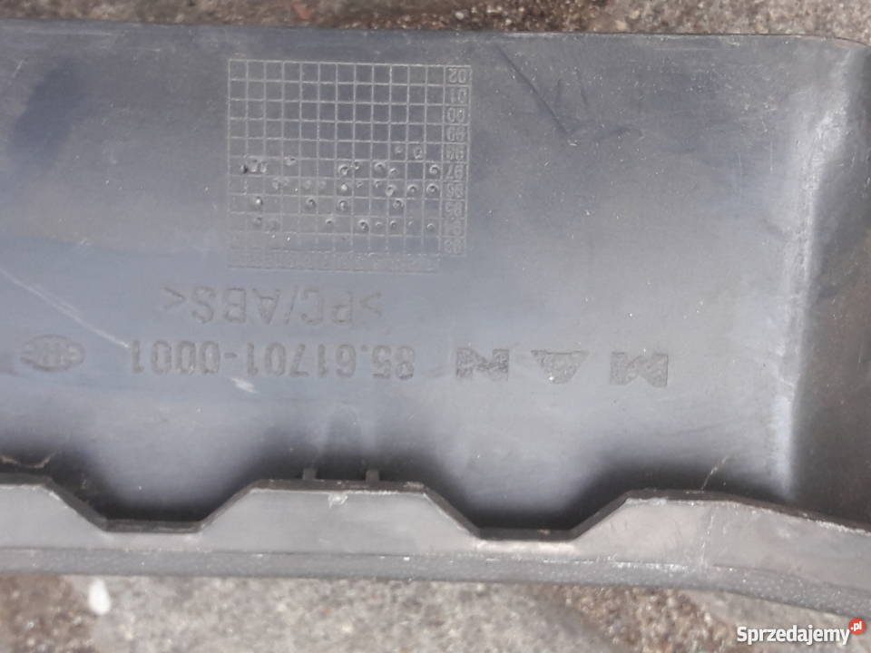 POKRYWA ZEGARÓW DESKI MAN 85617010001 Częstochowa