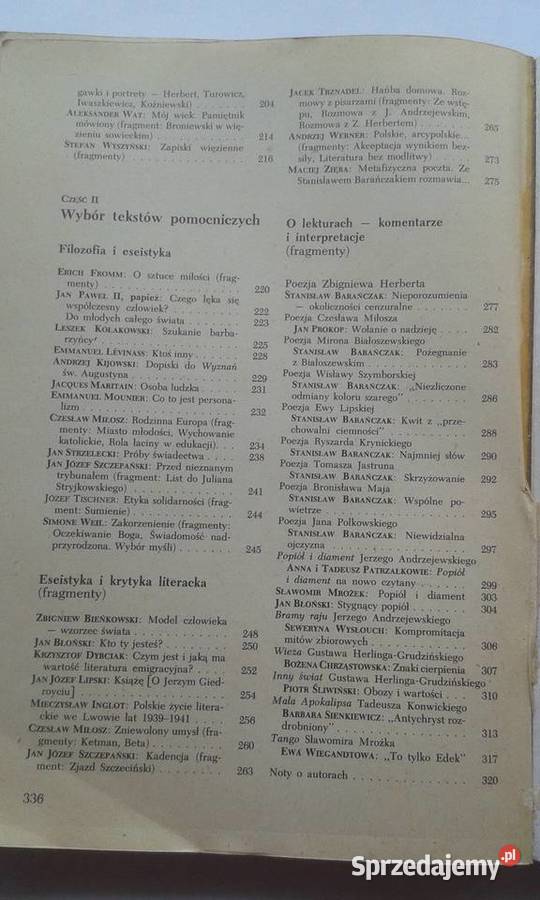 Literatura współczesna źle obecna w szkole pomorskie sprzedam