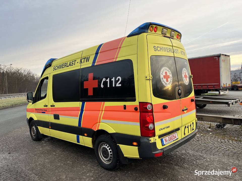 Volkswagen Cratfer 20 TDI Karetka Ambulans świętokrzyskie