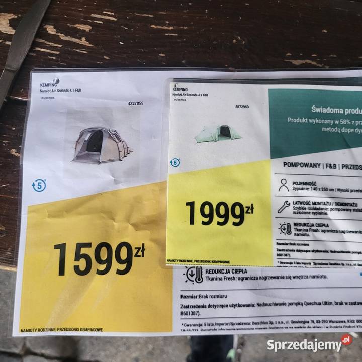 Namiot dmuchany duży Bytom