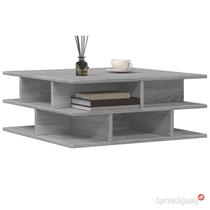Stolik kawowy szary dąb sonoma 70x70x29 WM840749 sprzedam
