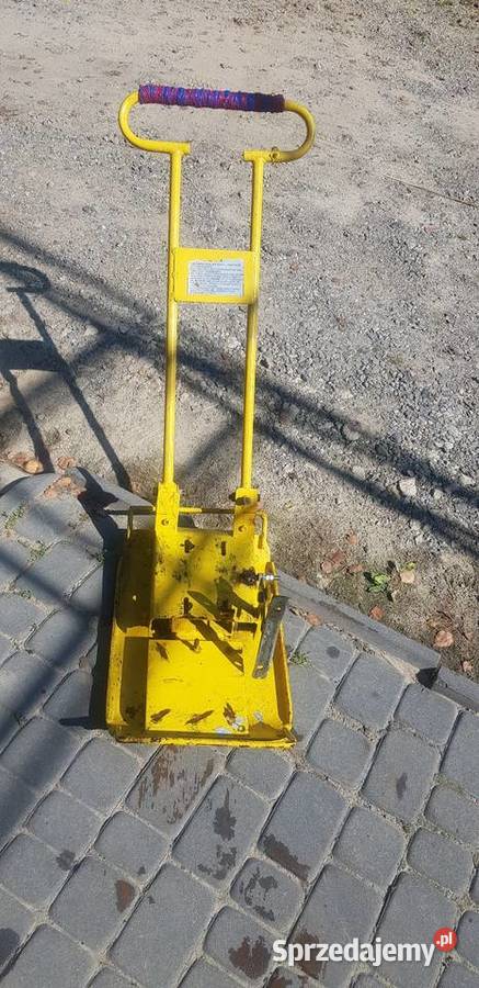 Zagęszczarka płyta stopa do złożenia Pozostałe