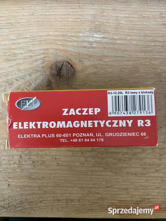 Zaczep elektromagnetyczny R3Lewy 24V Skawina