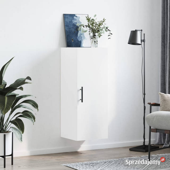 Szafka wisząca biała 345x34x90 WM828876 Warszawa
