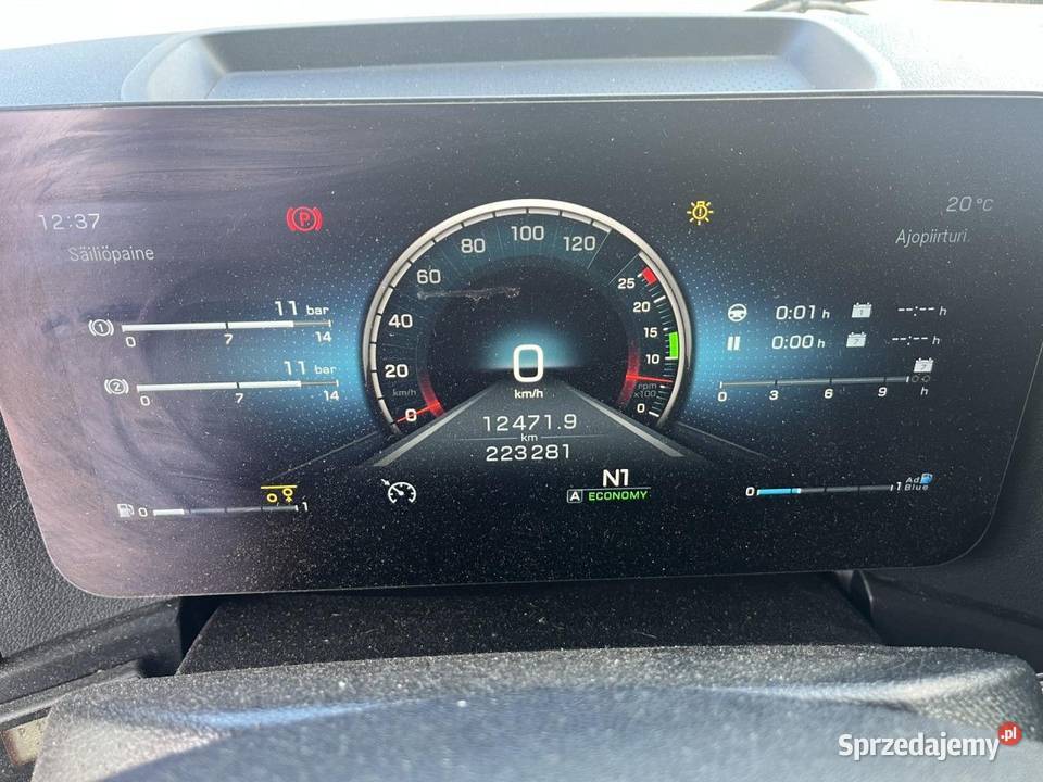 MercedesBenz Arocs 2543 6x24 Hakowiec 21 t HIAB 1cm3 Samochody ciężarowe Kraków