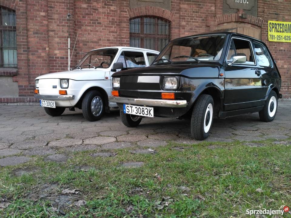 FIAT 126 P Czarny Rarytas Części 648cm3 Tychy