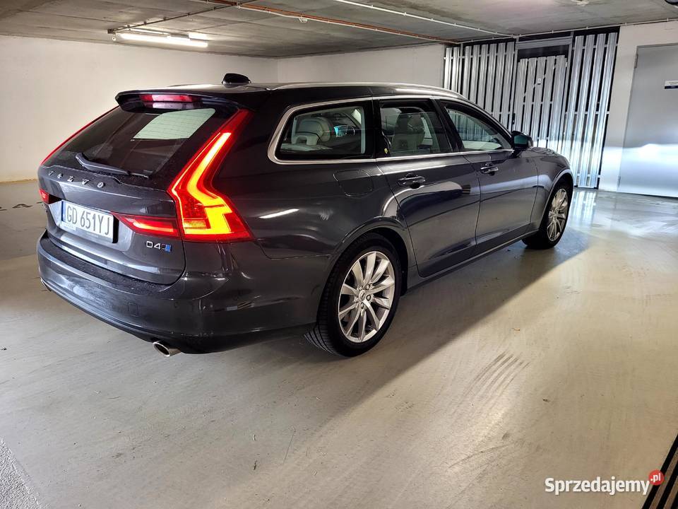 Volvo v90 2017 D4 AWD Polski Salon ASR (kontrola trakcji) Gdańsk sprzedam