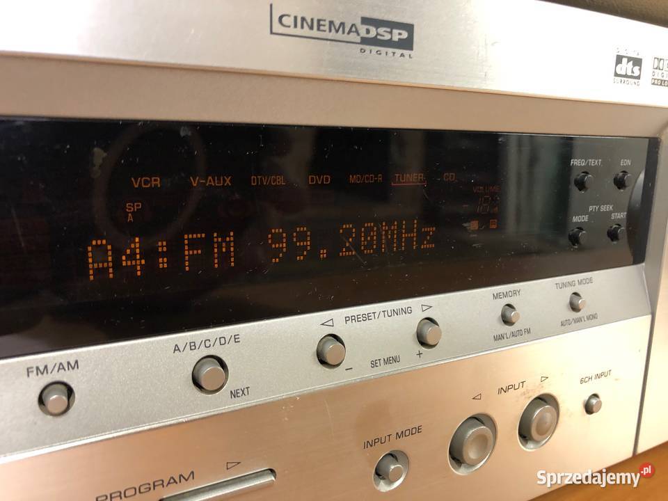 Yamaha RXV357 amplituner kolumny