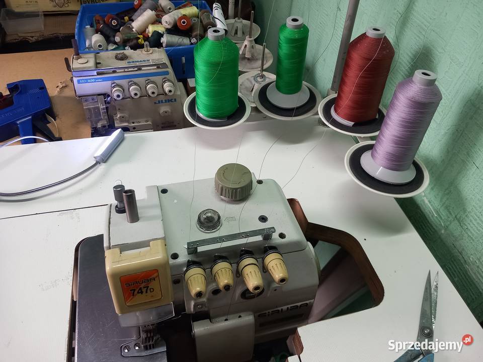 FILMY Overlock z podwójnym transportem owerlok Produkcja Kraków