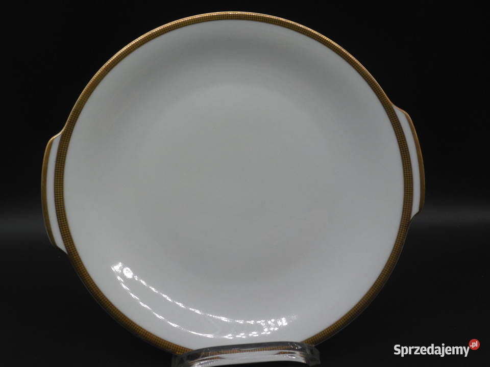 Patera talerz do ciasta JOHANN SELTMANN BAVARIA Porcelana i szkło Raszków