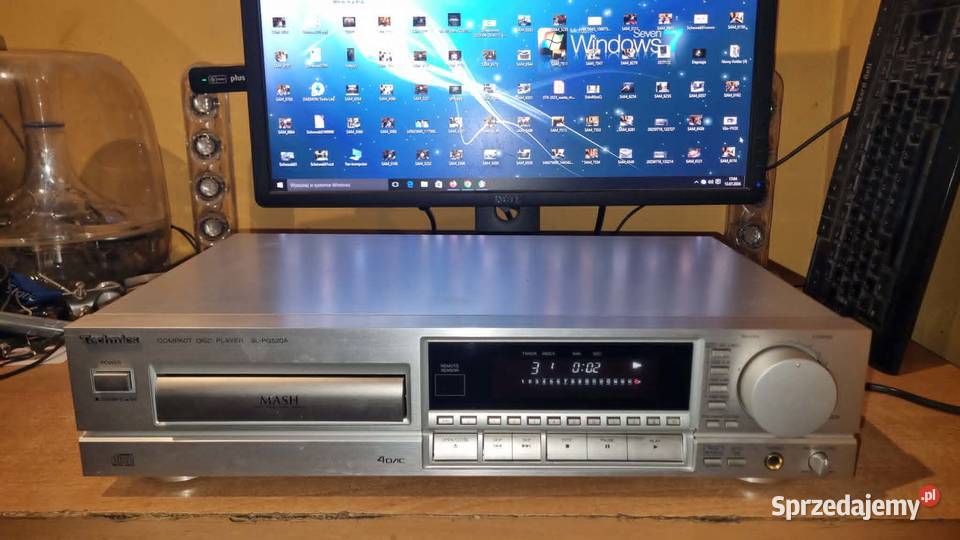 Odtwarzacz CD Technics SLPG520A JOG MASH Silver