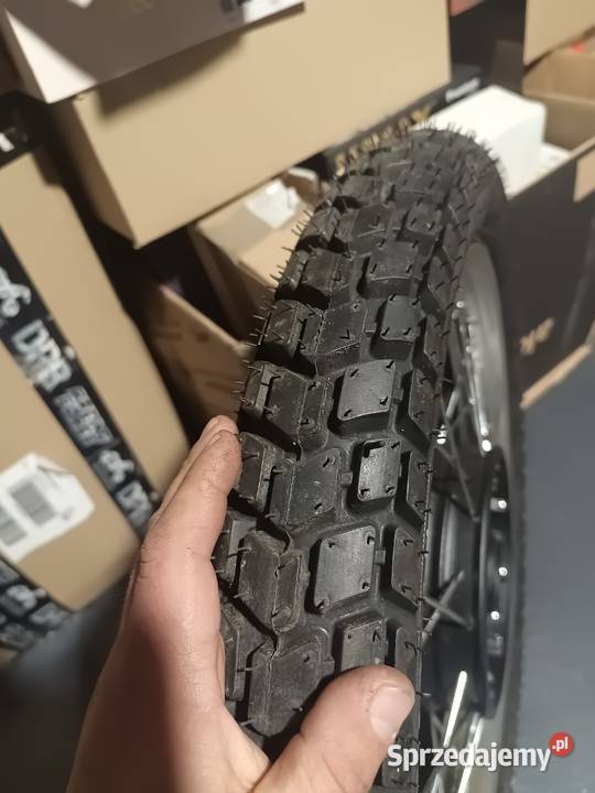 Przednie koło z oponą i dętką nowe renowacji MZ Zduńska Wola