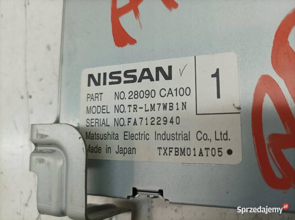WYŚWIETLACZ 28090CA100 TRLM7WB1N Nissan Murano I