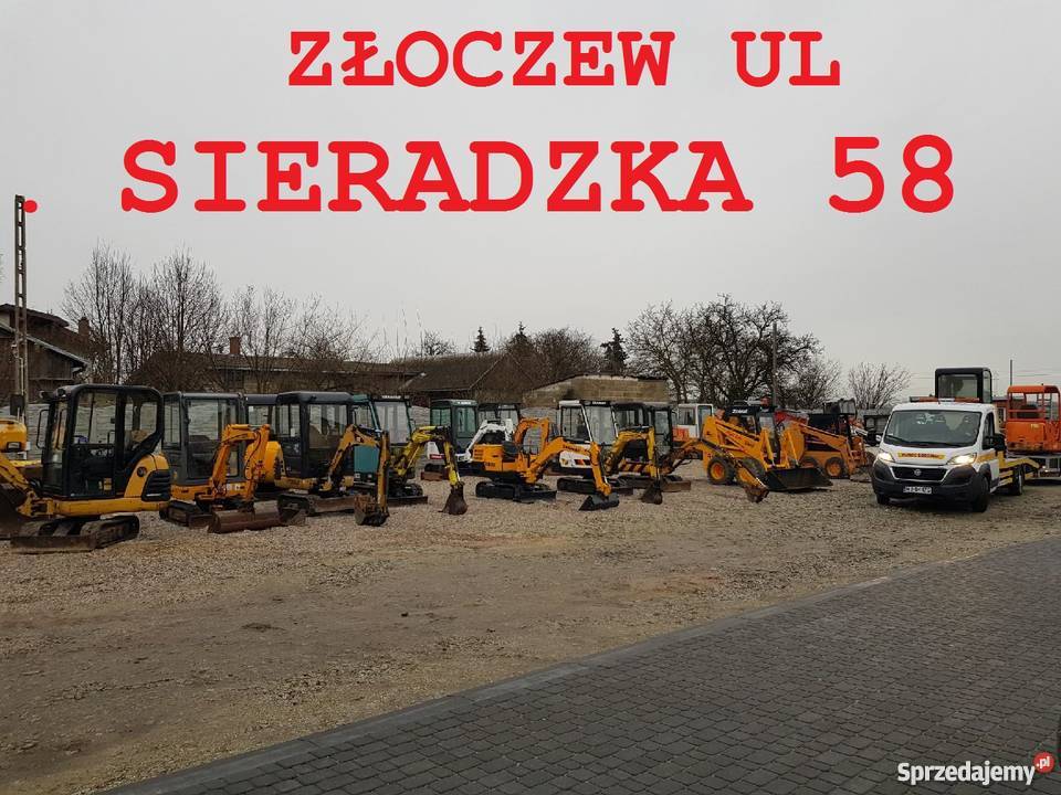 Mini Ładowarka miniładowarka BOBCAT 721 TANIO łódzkie Złoczew sprzedam