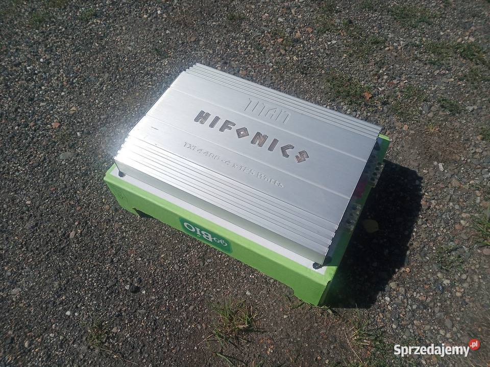 Wzmacniacz HIFONICS TITAN TXi 4400 Moc 2 x Ilość kanałów 4 Wzmacniacze Dzierżoniów