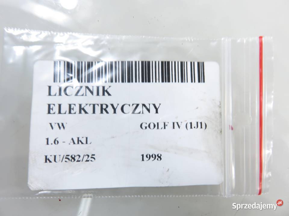 LICZNIK VW GOLF IV 1J1 16 AKL 1J0919880B osobowe