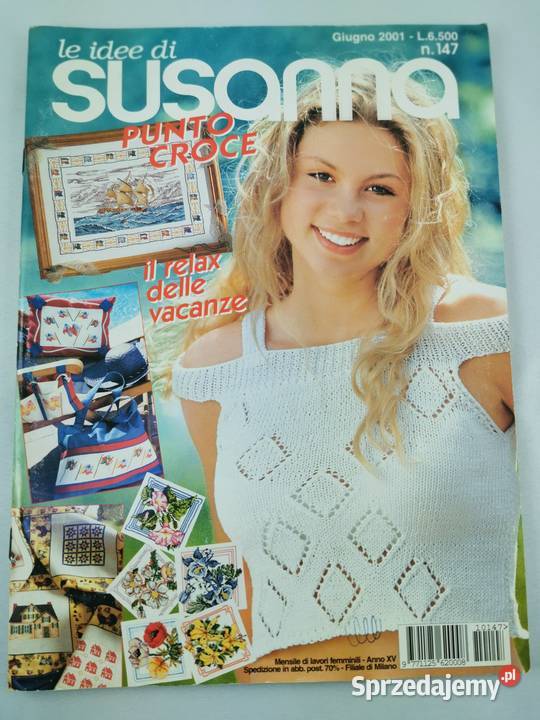 Le idee di Susanna haft krzyżykowy Kultura i Rozrywka Wiśniowa sprzedam