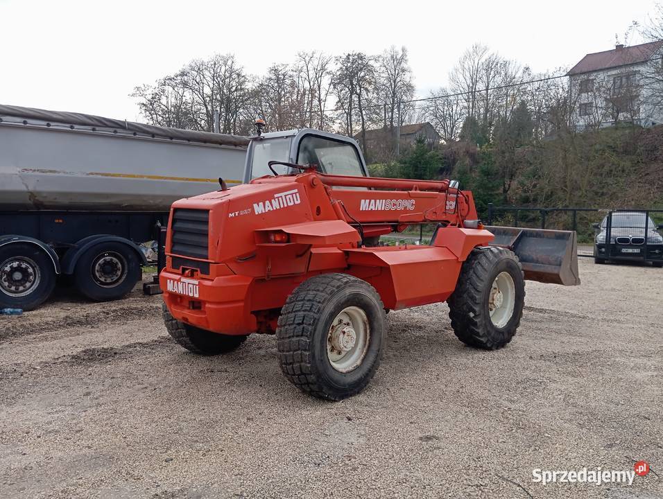 MANITOU MT 927 ŁADOWARKA TELESKOPOWA Koparko ładowarki małopolskie Racławice