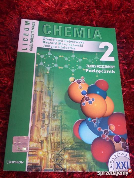 Chemia 2 Operon Zbiór Zadań Odpowiedzi Podręcznik do chemii OPERON 2 Przasnysz - Sprzedajemy.pl