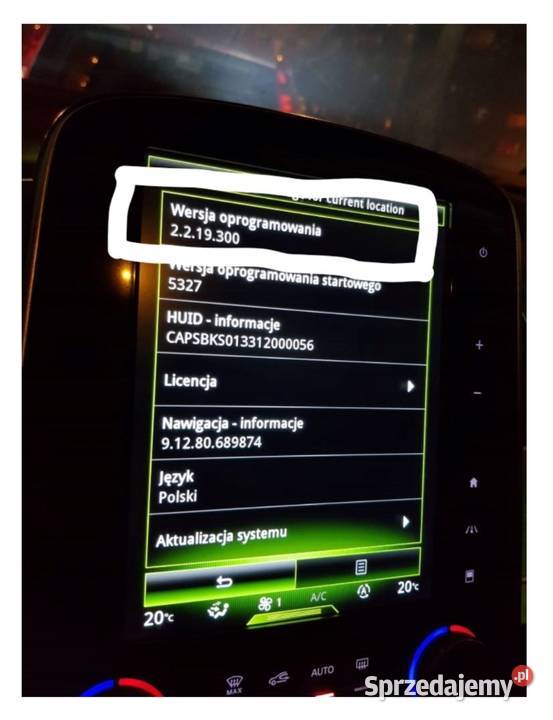 MAPA RENAULT RLINK 2 2023 Megane Talisman Kadjar