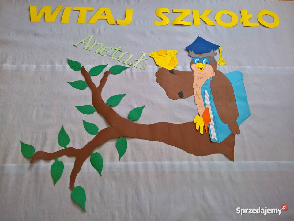 Dekoracje na rozpoczęcie roku szkolnego z Garwolin