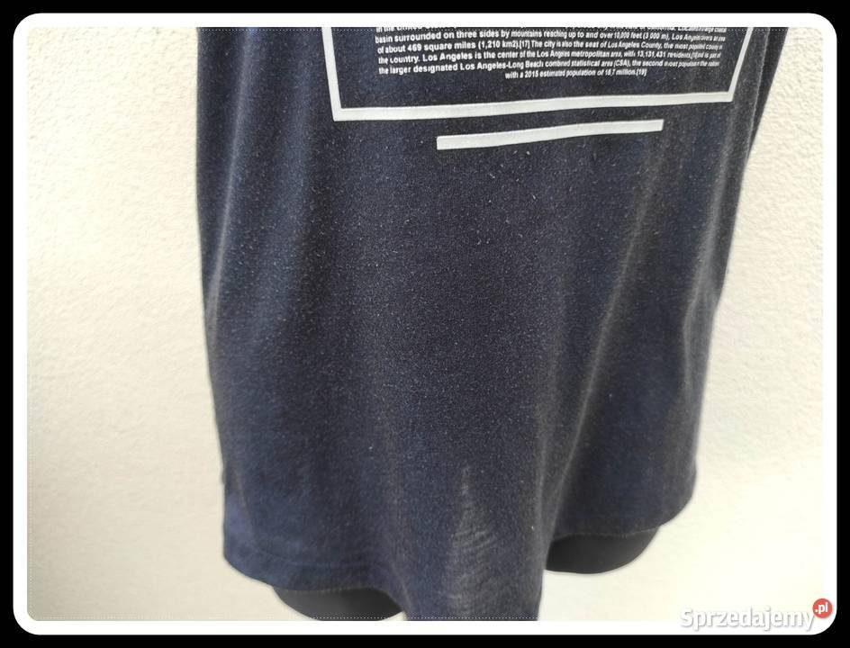 Primark koszulka tshirt kwiaty napis rozmiar 38 Bluzki i koszule mazowieckie