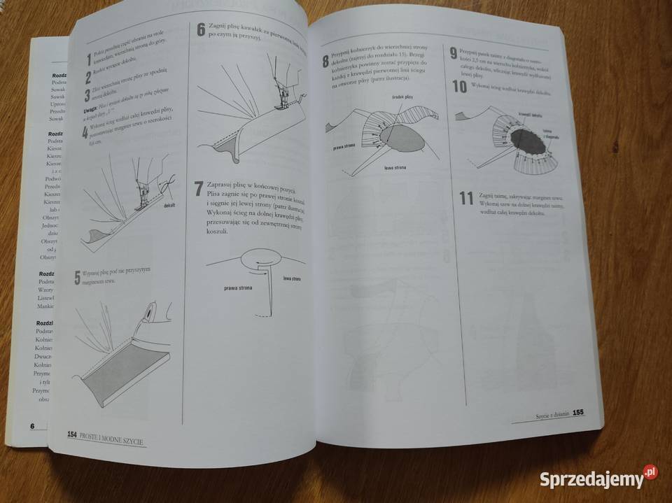 Proste i modne szycie opis i liczne ilustracje Moda i Styl podlaskie Filipów sprzedam