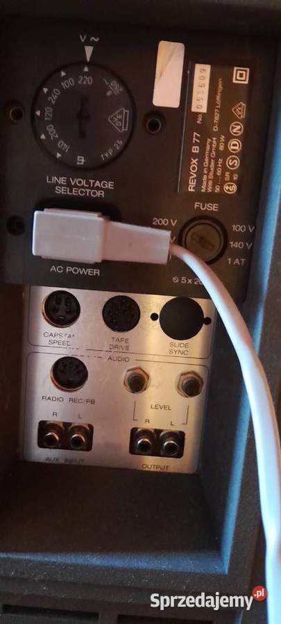 Revox B77 Paszkówka
