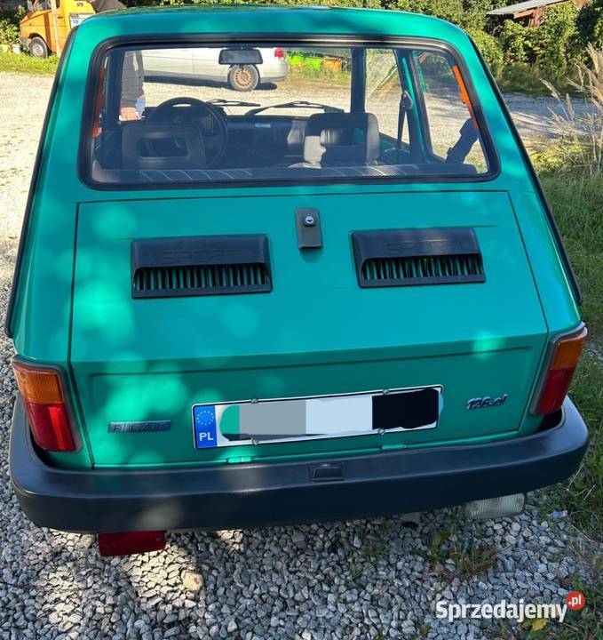 Fiat 126 EL Maluch niski przebieg pierwszy lubelskie Ryki