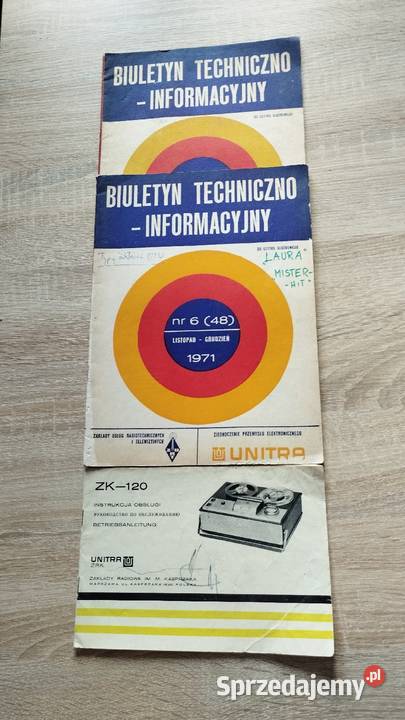 Unitra instrukcje serwisowe