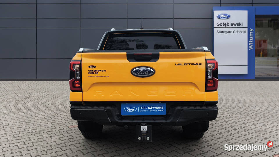 Ford Ranger 30 EcoBlue Turbo 4x4 DC Wildtrak łopatki zmiany biegów Starogard Gdański