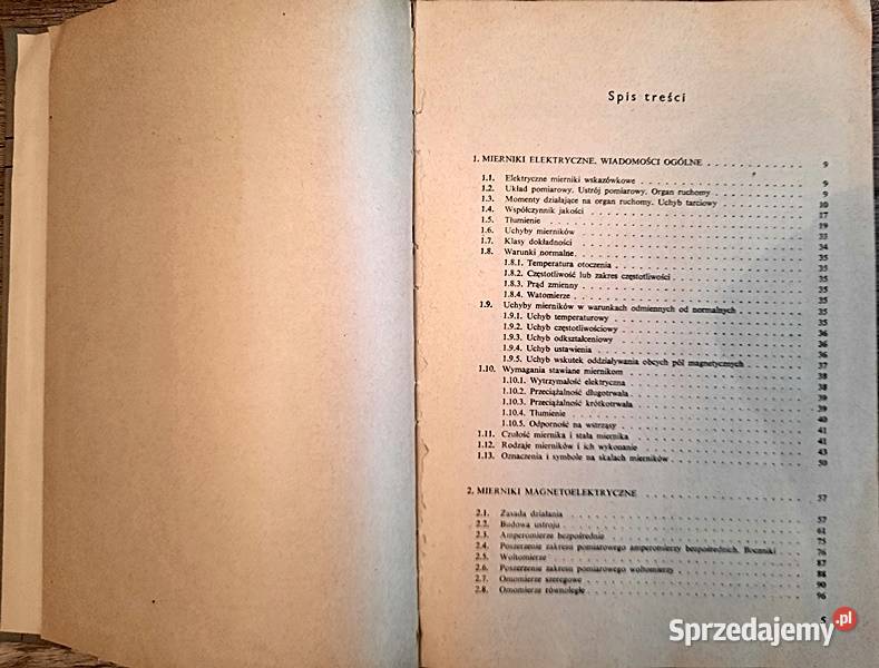 Elektryczne przyrządy pomiarowe S Lebson 1968 r Ostrów Wielkopolski