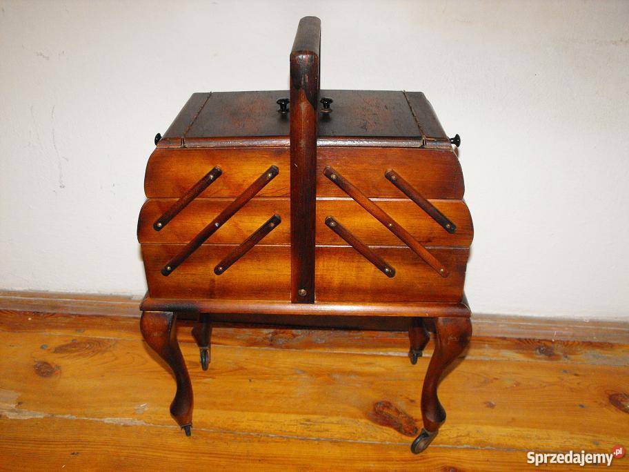 3poziomowy drewniany niciak na kółkach łódzkie