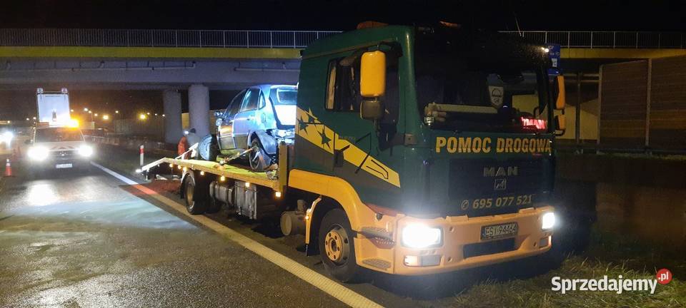 Pomoc drogowa S8 Złoczew Sieradz Wieruszów usługi moto