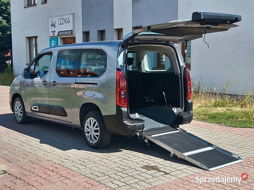 Citroen Berlingo XL LONG PFRON Do osób nawigacja wielkopolskie Słupca