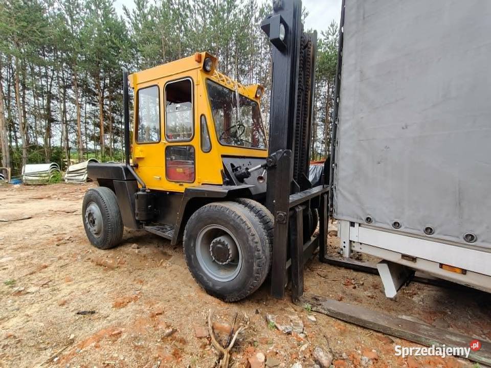 wózek widłowy Toyota FD80 o udźwigu 8 ton