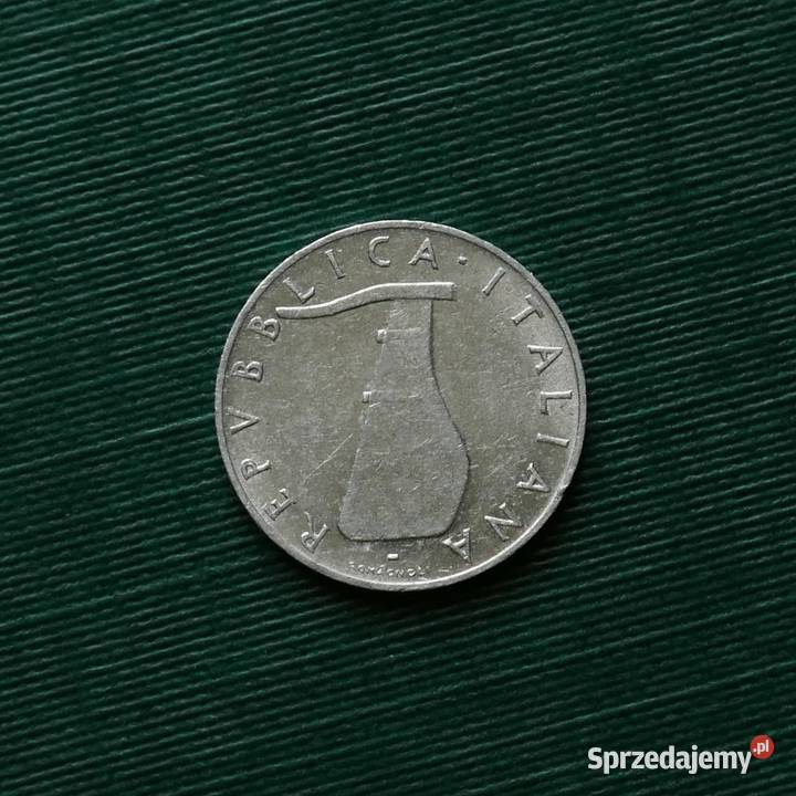 WŁOCHY 5 lirów 1953r Gliwice